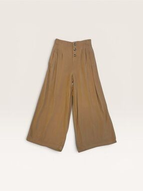 American Eagle Cropped High Rise Wide Leg Palazzo Pants